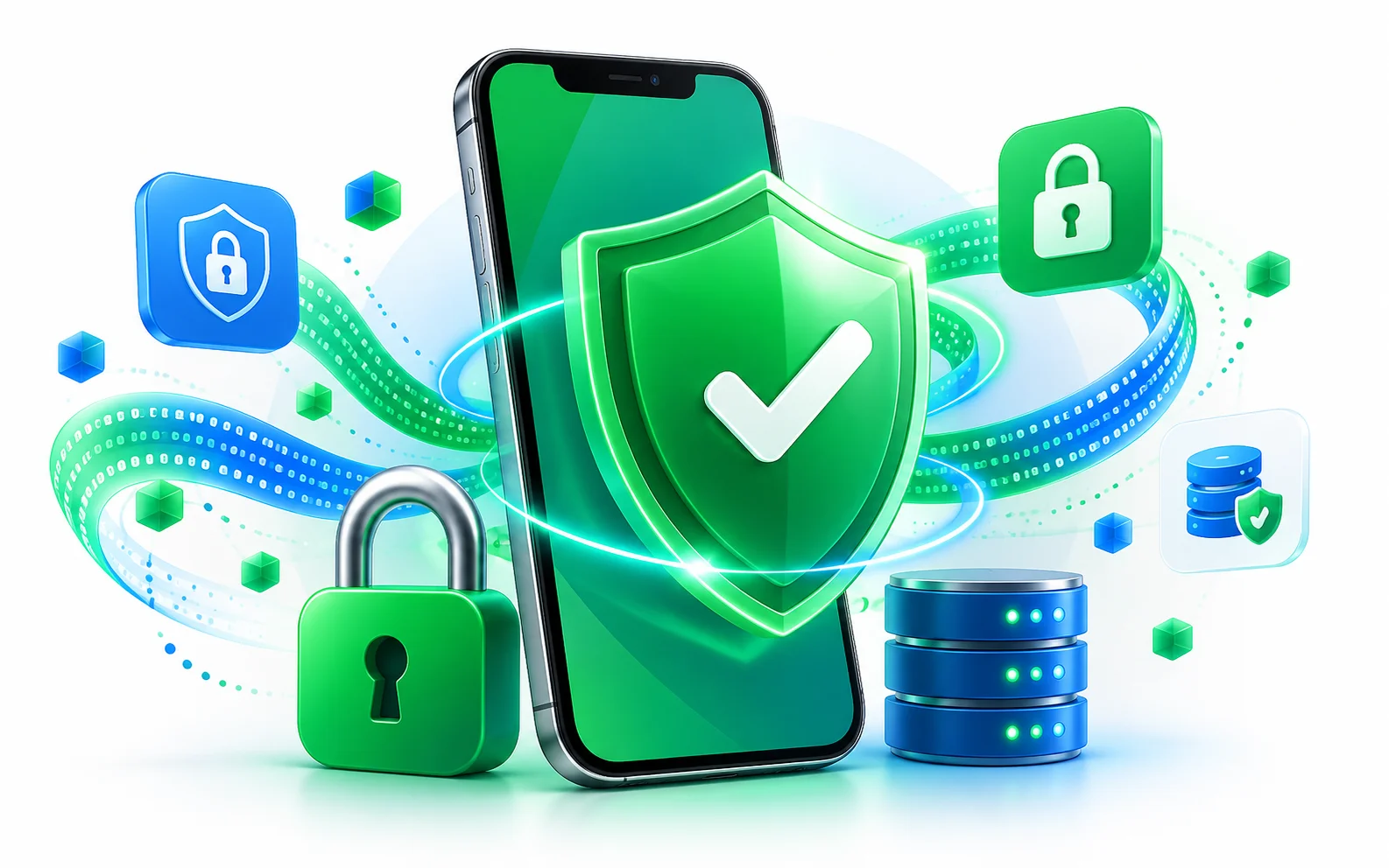 حماية وتشفير بيانات تسجيل الدخول في MobCash